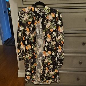Alice + Olivia Black Floral Dress